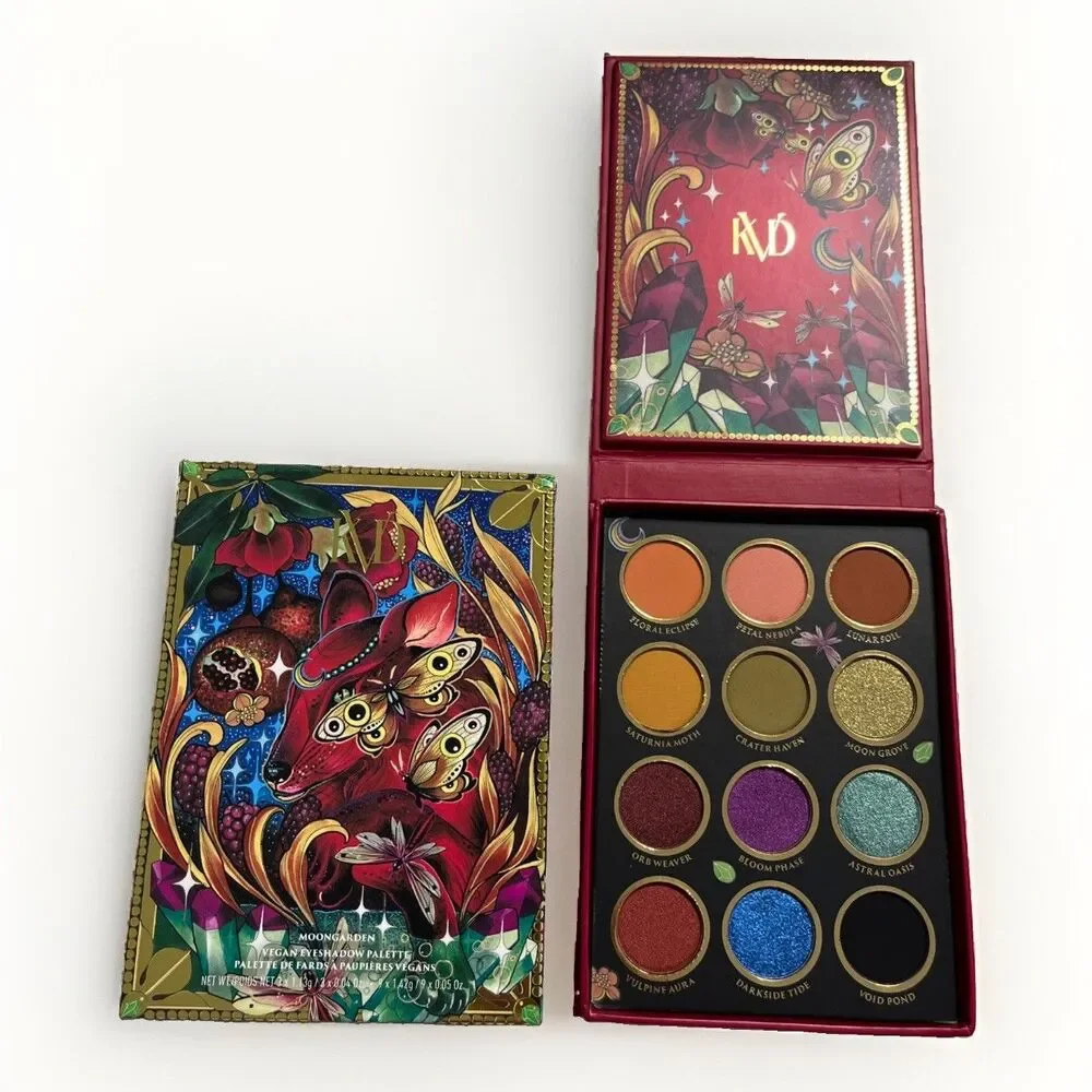 KVD Kat Von D Moongarden 12 Pan Eyeshadow Palette Limited Edition Goth Fairy